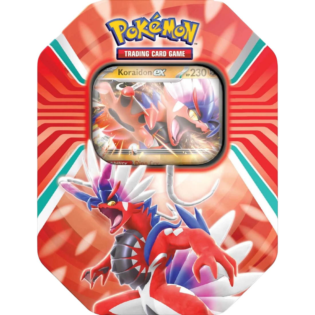 Pokémon TCG: Paldea Legends Tin - Koraidon