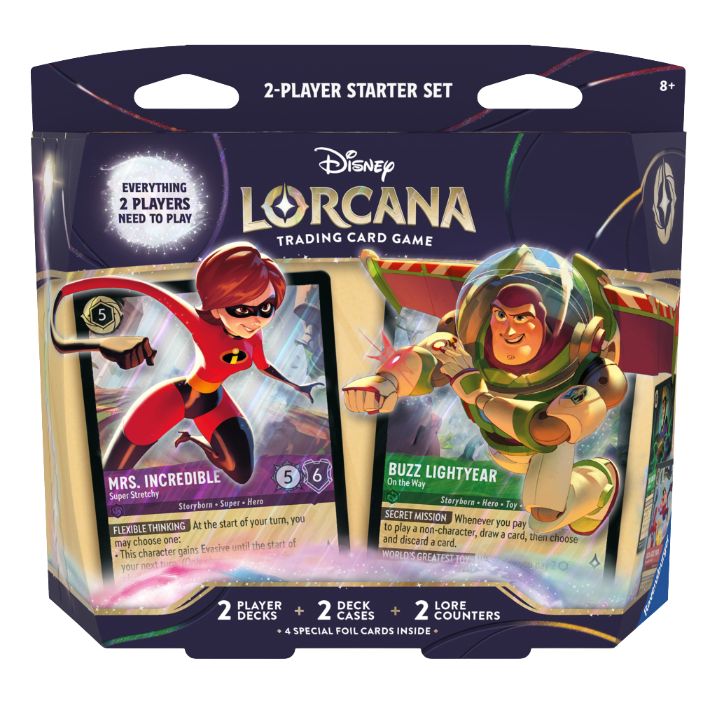 Disney Lorcana TCG - Wilds Unknown - 2-Player Starter Set – Versus
