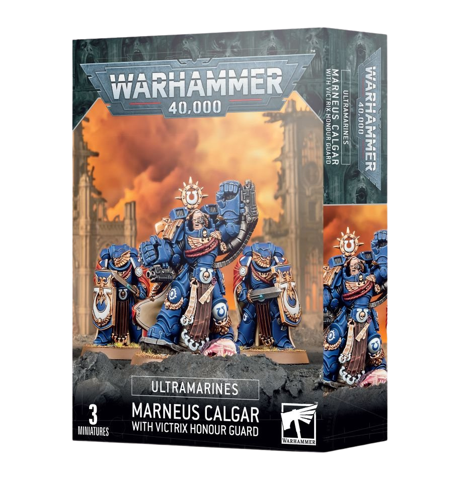 Ultramarines: Marneus Calgar with Victrix Honour Guard
