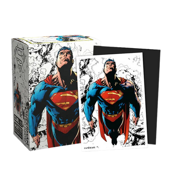 Dragon Shield Standard size License Sleeves - Superman Core (Full Color Variant) (100 Sleeves)