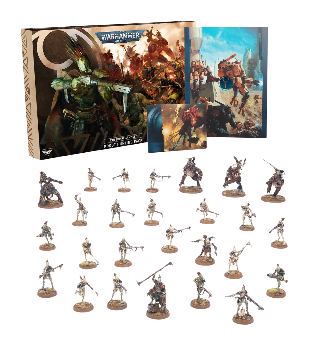 T'au Empire: Kroot Hunting Pack Army Set