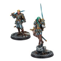Warcrow - Black Legion Officers