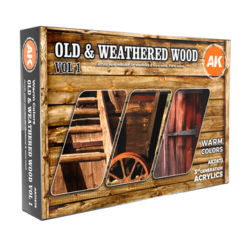 AK Interactive - Old & Weathered Wood VOL 1