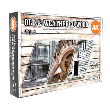 AK Interactive - Old & Weathered Wood VOL 2