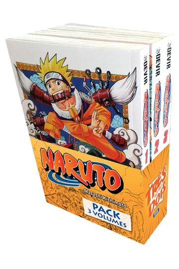 Pack Naruto 1-2-3