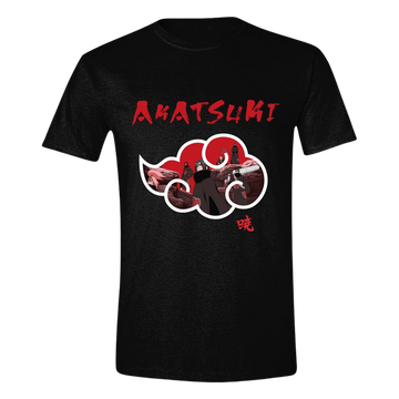 Naruto Shippuden T-Shirt Akatsuki Size L