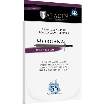 PALADIN SLEEVES - MORGANA PREMIUM XL PLUS 101.5X153MM (55 SLEEVES)