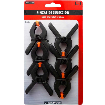 Dismoer - Mini Spring Clamps 60 mm, 6 pieces