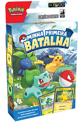 Pokémon TCG: Minha Primeira Batalha - Pikachu/Bulbasaur - PT
