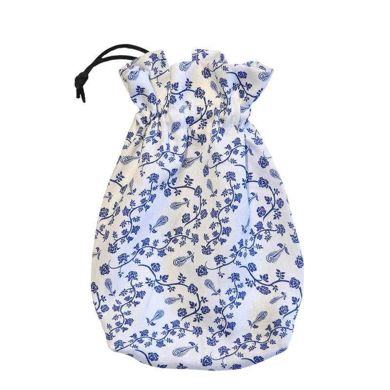 Q-Workshop - Full Art Dice Pouch: Porcelain