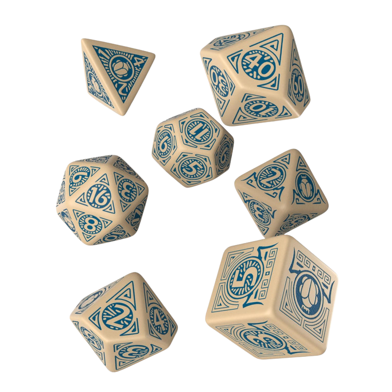 Q-Workshop - Pathfinder Mummy's Mask Dice Set (7)