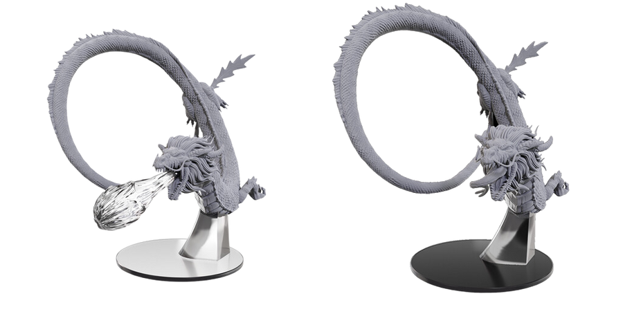 Pathfinder Deep Cuts: Adult Underworld Dragon Unpainted Mini
