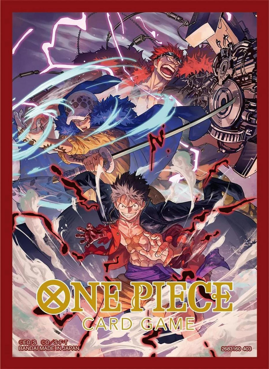 Bandai Sleeves for One Piece Card Game (4) - Three Captains