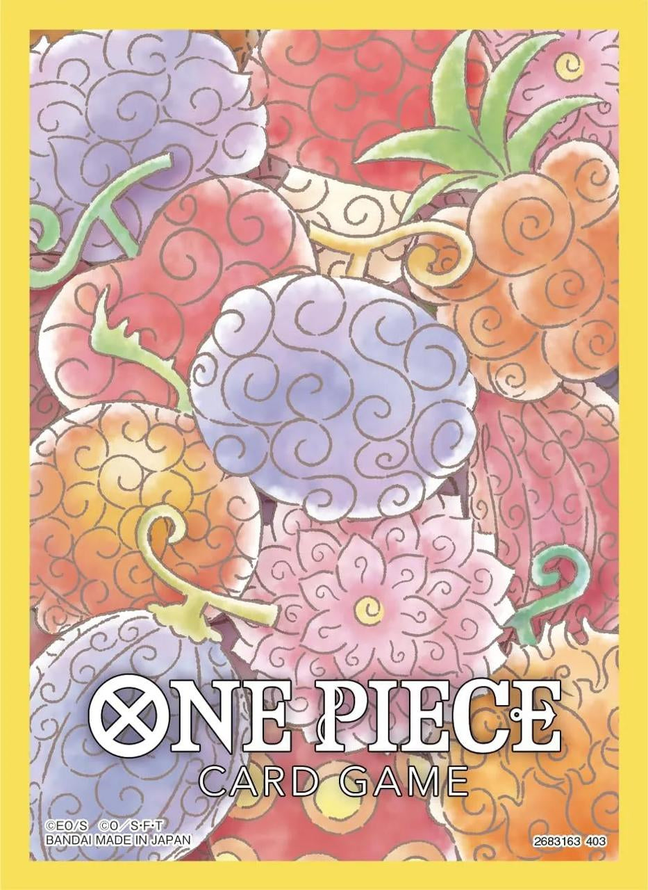 Bandai Sleeves for One Piece Card Game (4) - Devil Fruit