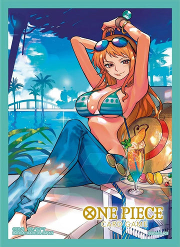 Bandai Sleeves for One Piece Card Game (4) - Nami