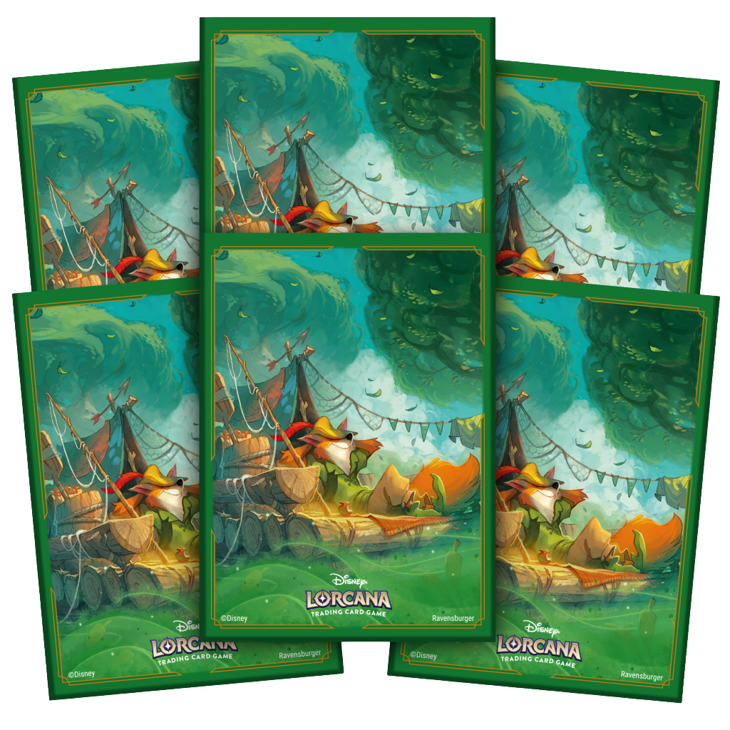Disney Lorcana TCG - Card Sleeves Robin Hood - Daydreamer (65)