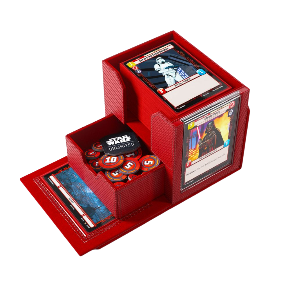 Gamegenic - Star Wars: Unlimited Deck Pod - Red