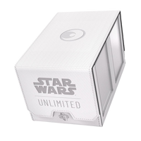 Gamegenic - Star Wars: Unlimited Double Deck Pod - White/Black