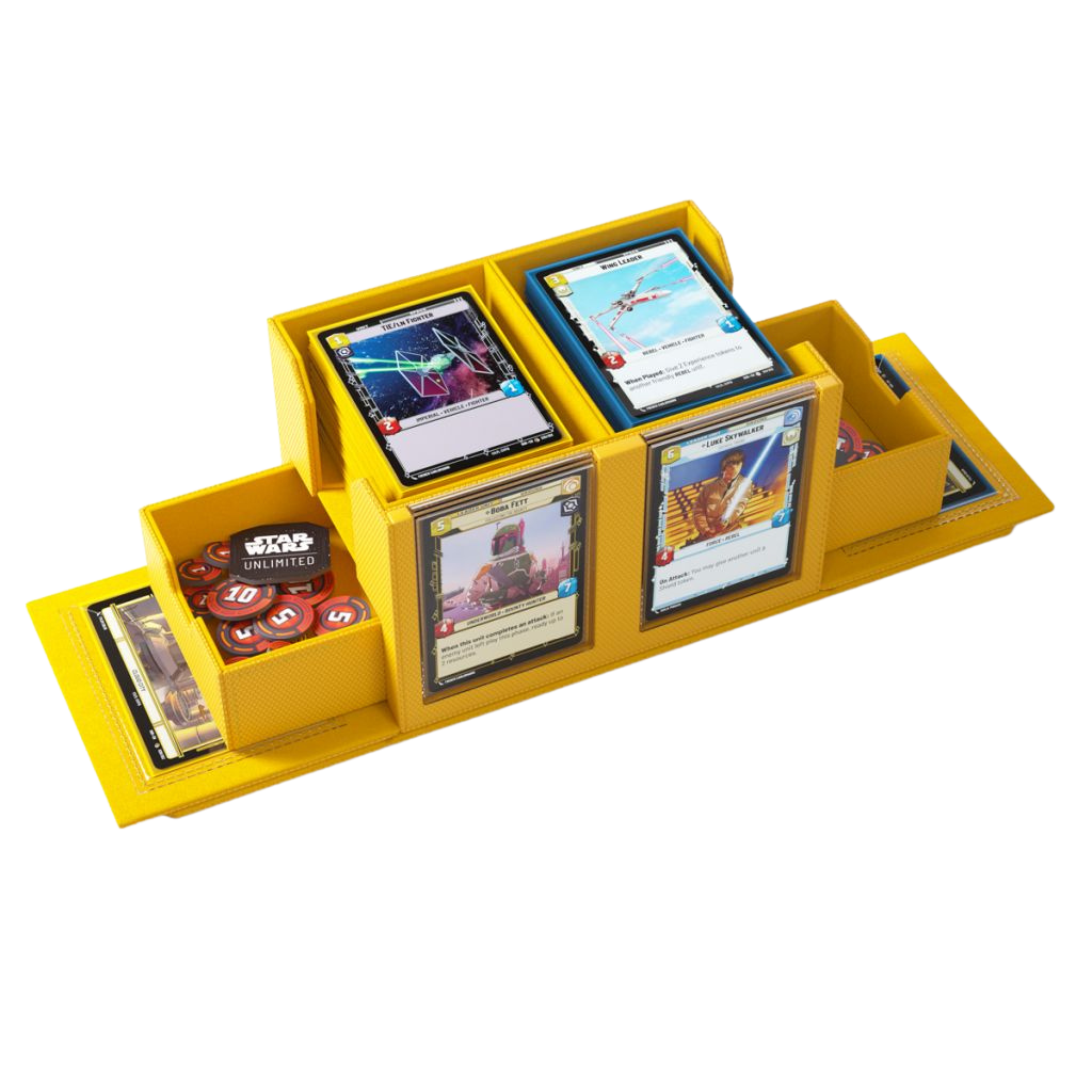 Gamegenic - Star Wars: Unlimited Double Deck Pod - Yellow
