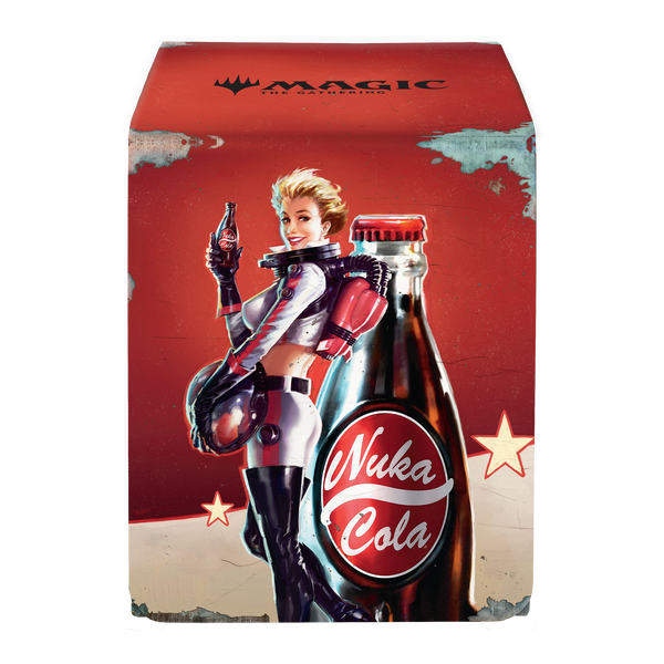 UP - Fallout Alcove Flip Deck Box Nuka-Cola Pinup for Magic: The Gathering