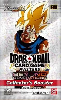 DragonBall Super Card Game - Masters Zenkai Series EX Set 07 - Beyond Generations [B24] Collector's Booster
