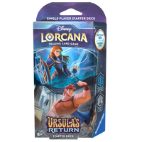 Disney Lorcana TCG - Ursula's Return Starter Deck - Sapphire and Steel