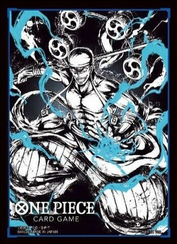 Bandai Sleeves for One Piece Card Game (5) - Enel