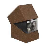 Ultimate Guard Return To Earth Boulder Deck Case 133+ Standard Size Brown