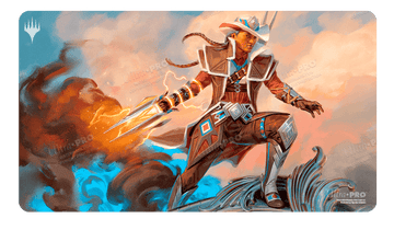 UP - Playmat - Magic: The Gathering - Outlaws of Thunder Junction - Annie Flash, the Veteran