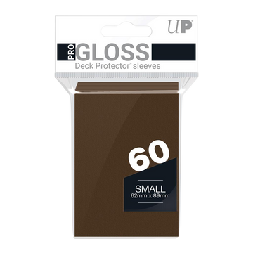 UP - Small Sleeves - Brown (60 Sleeves)