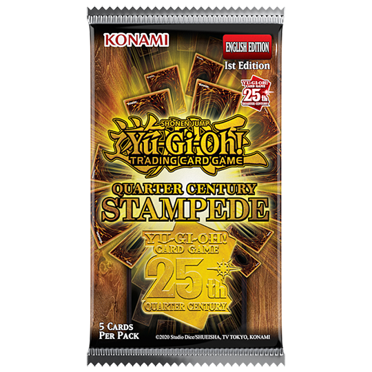 Yugioh Booster Box Yu-Gi-Oh! Quarter Century Stampede RA04 - Quarter Century Secret Rare Card (Near Mint, English) Quarter Century Stampede Sets Yugioh Booster Box Yu-Gi-Oh! Quarter Century Stampede RA04 - Quarter Century Secret Rare Card (Near Mint, English) Quarter Century Stampede Sets