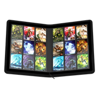 Ultimate Guard Zipfolio 360 - 18-Pocket XenoSkin - Black