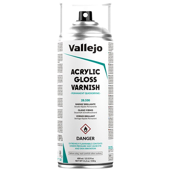 Vallejo - Aerosol Gloss Varnish 530-400ML