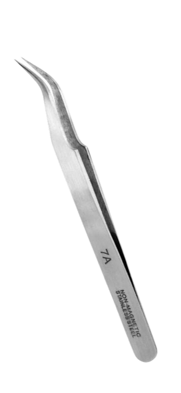 Vallejo - Extra Fine Curved Tweezers (115 mm)