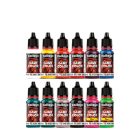Vallejo - Game Color 12 colors + figure Sci-Fi Paint Set by Angel Giraldez