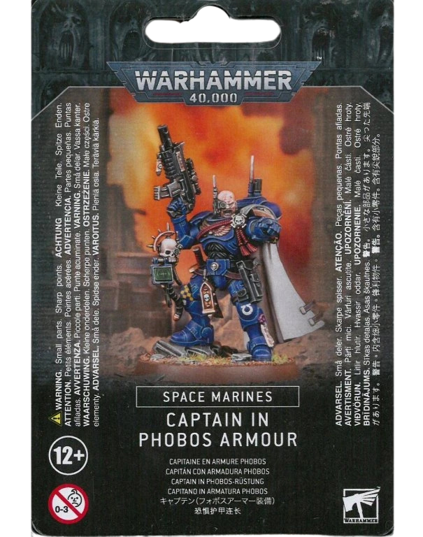 Space Marines: Primaris Captain in Phobos Armour
