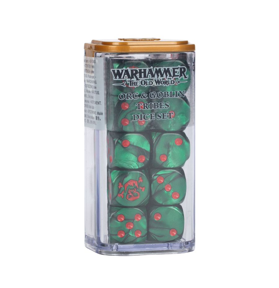 THE OLD WORLD: ORC & GOBLIN TRIBES DICE