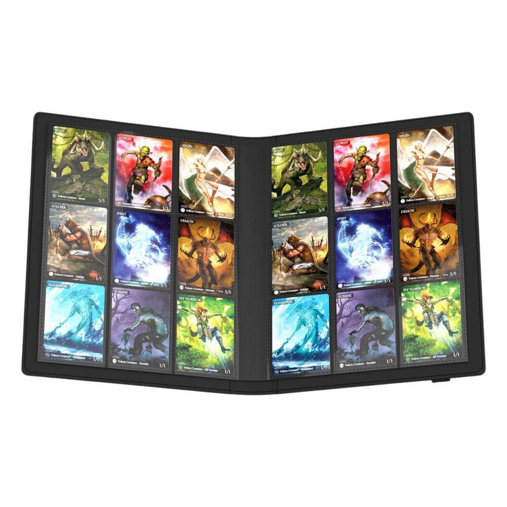 Porte-cartes Ultimate Guard Flexxfolio 360 – 18 Poches, XenoSkin Bleu – 360 Cartes Double-sleeve