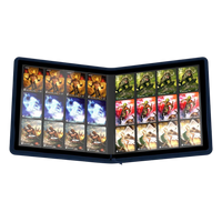 Ultimate Guard Zipfolio 480 - 24-Pocket XenoSkin (Quadrow) - Blue