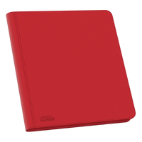 Ultimate Guard Zipfolio 480 - 24-Pocket XenoSkin (Quadrow) - Red