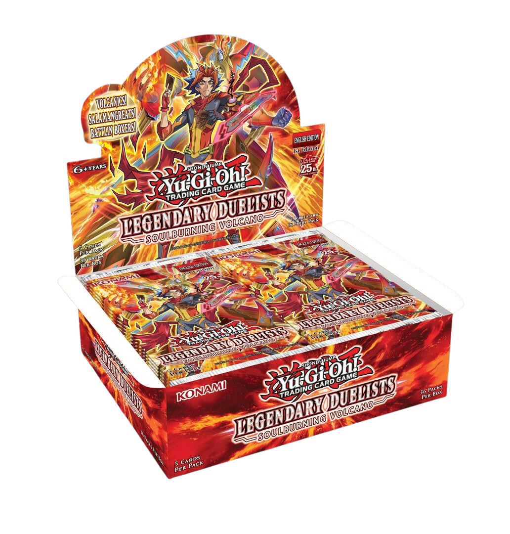 Yu-Gi-Oh! - Legendary Duelists - Soulburning Volcano Booster Display (36 Boosters)