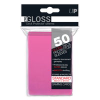 UP - Standard Sleeves - Bright Pink (50 Sleeves)