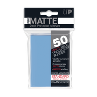 UP - Standard Sleeves - Pro-Matte - Non Glare - Light Blue 50