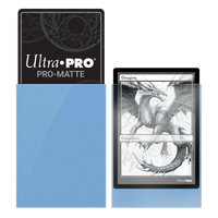 UP - Standard Sleeves - Pro-Matte - Non Glare - Light Blue 50