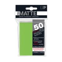 UP - Standard Sleeves - Pro-Matte - Lime Green (50 Sleeves)