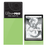 UP - Standard Sleeves - Pro-Matte - Lime Green (50 Sleeves)