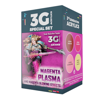 AK Interactive - 3G Special Set - Magenta Plasma and Glowing Effects