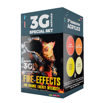 AK Interactive - 3G Special Set - Fire Effects