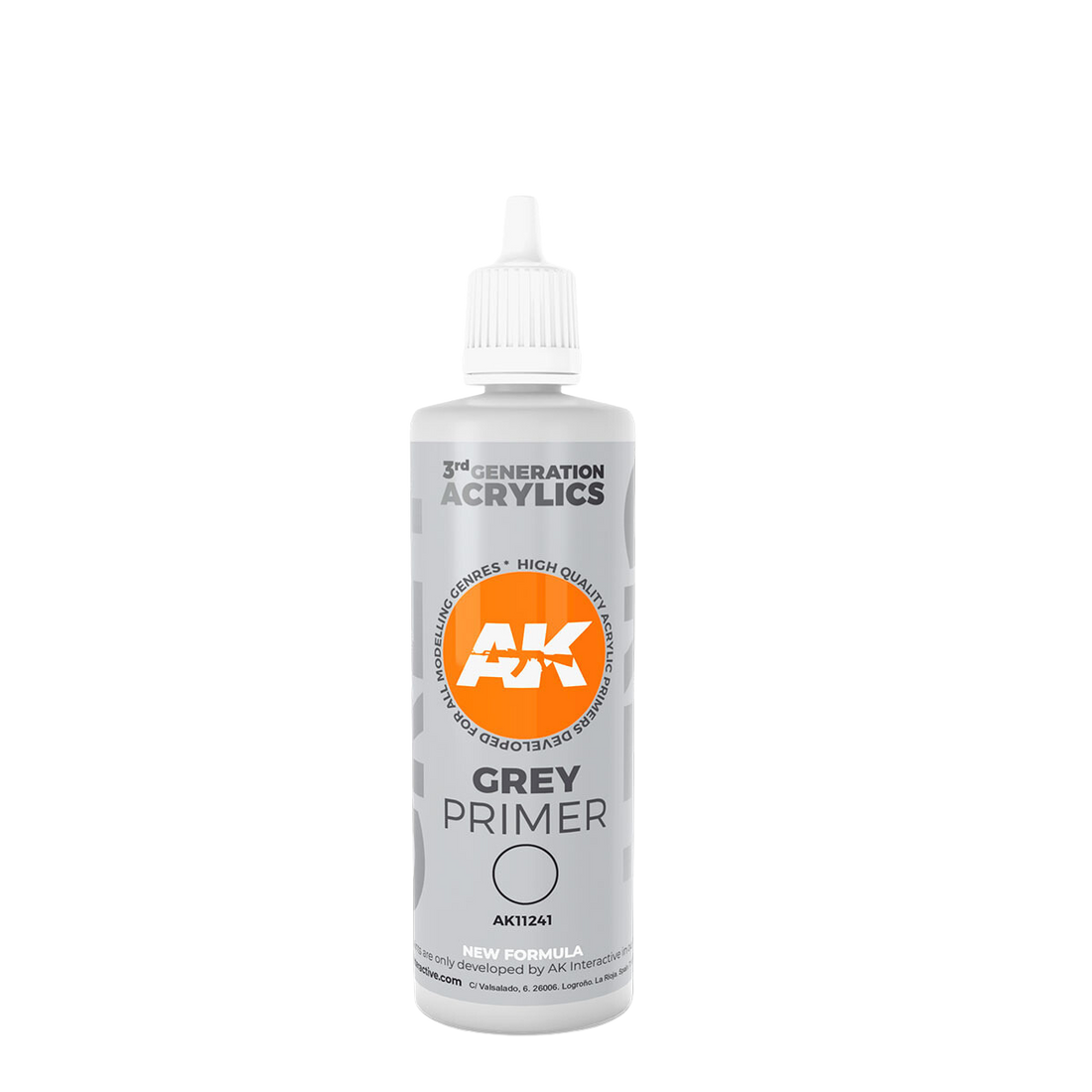 AK Interactive - Grey Primer 100 ML