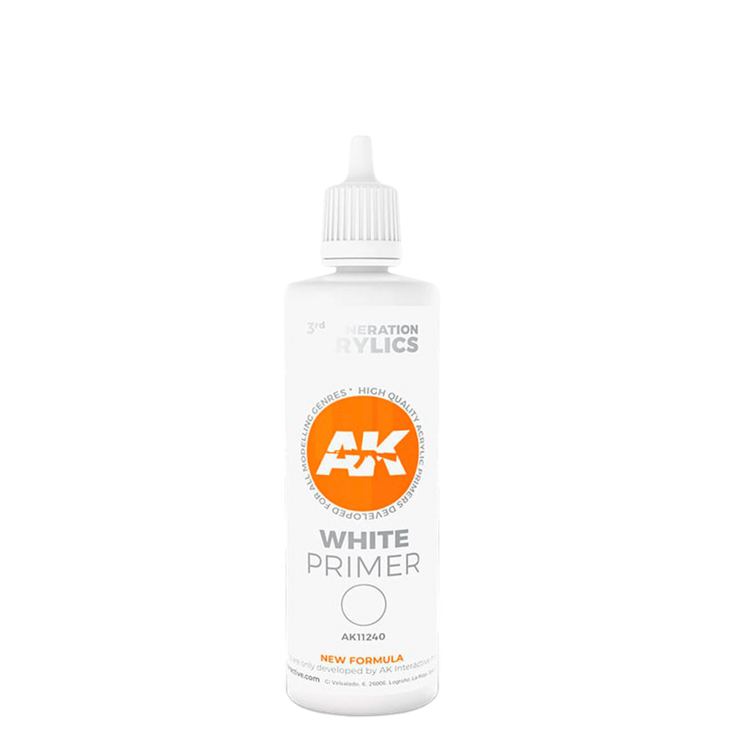 AK Interactive - White Primer 100 ML